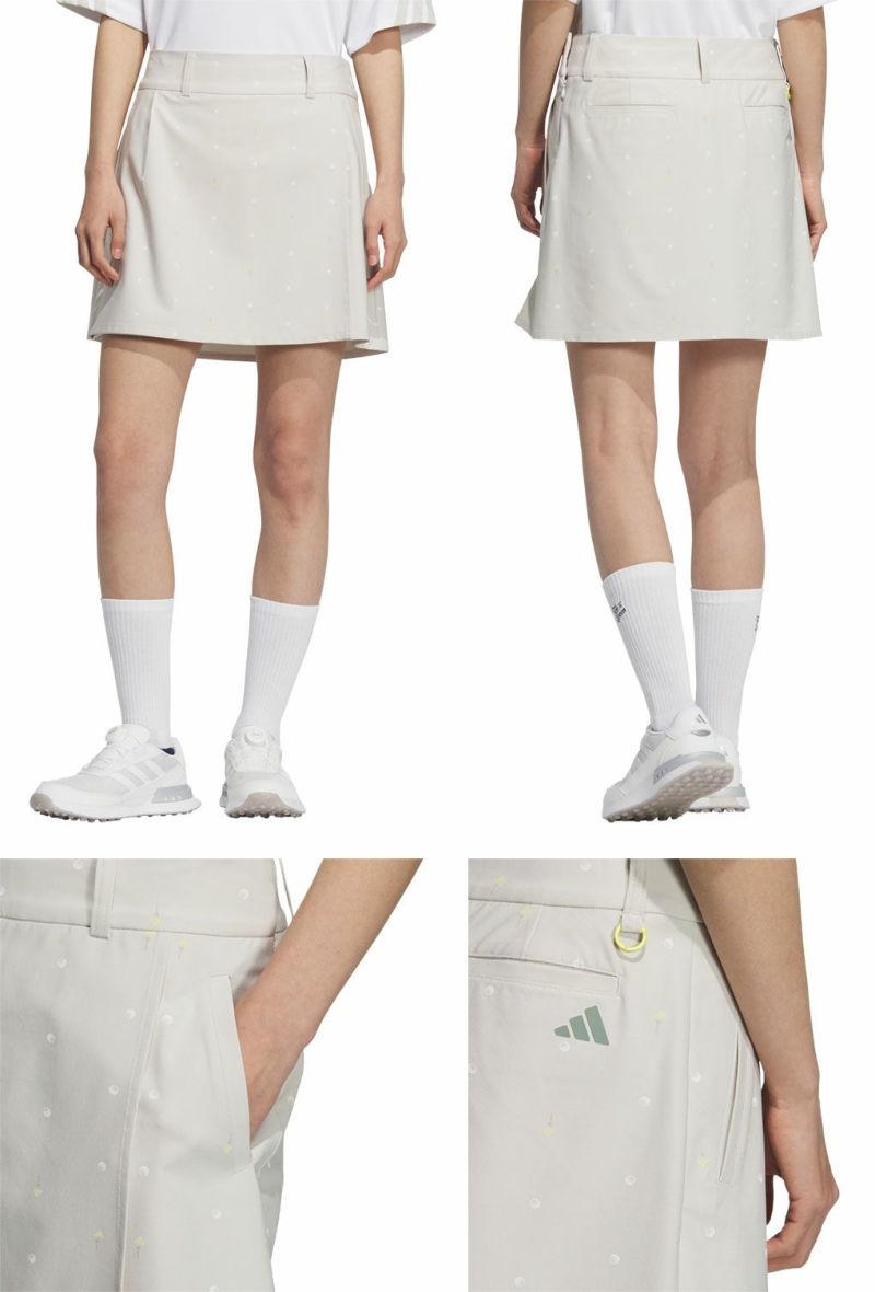 アディダス撥水モノグラムスカートKTI85レディースadidas2025春夏モデル日本正規品