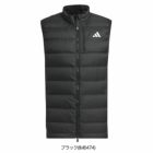 アディダスWIND.RDYチェストポケット付きフルジップダウンベストJTY63メンズゴルウェア2024秋冬モデルadidas日本正規品