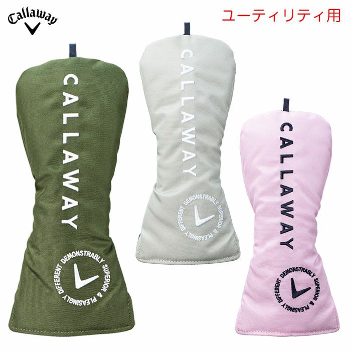 キャロウェイヘッドカバーアドバンスヘッドカバー25JMユーティリティ用ゴルフCallaway2025年モデル日本正規品