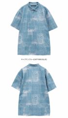 トラヴィスマシューリーフプリント半袖ポロ7AL009メンズゴルフウェアトップスTravisMathew2025春夏モデル日本正規品