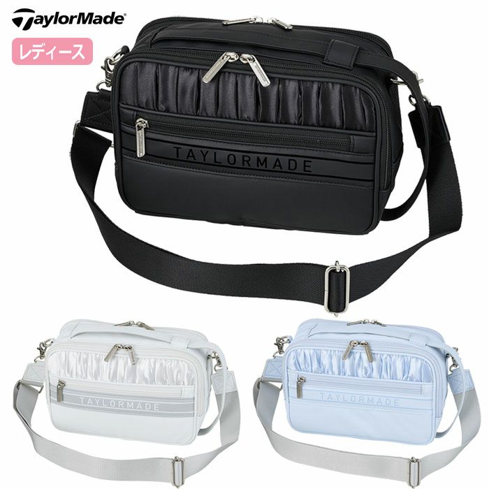 テーラーメイドウィメンズウィルシャーショルダーポーチUN767ラウンドバッグTaylorMadeゴルフ2025年モデル日本正規品