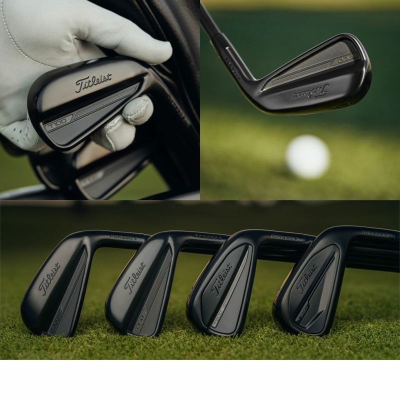 タイトリストT100Blackアイアン7本セットメンズ右用USA直輸入品Titleist2025年モデル