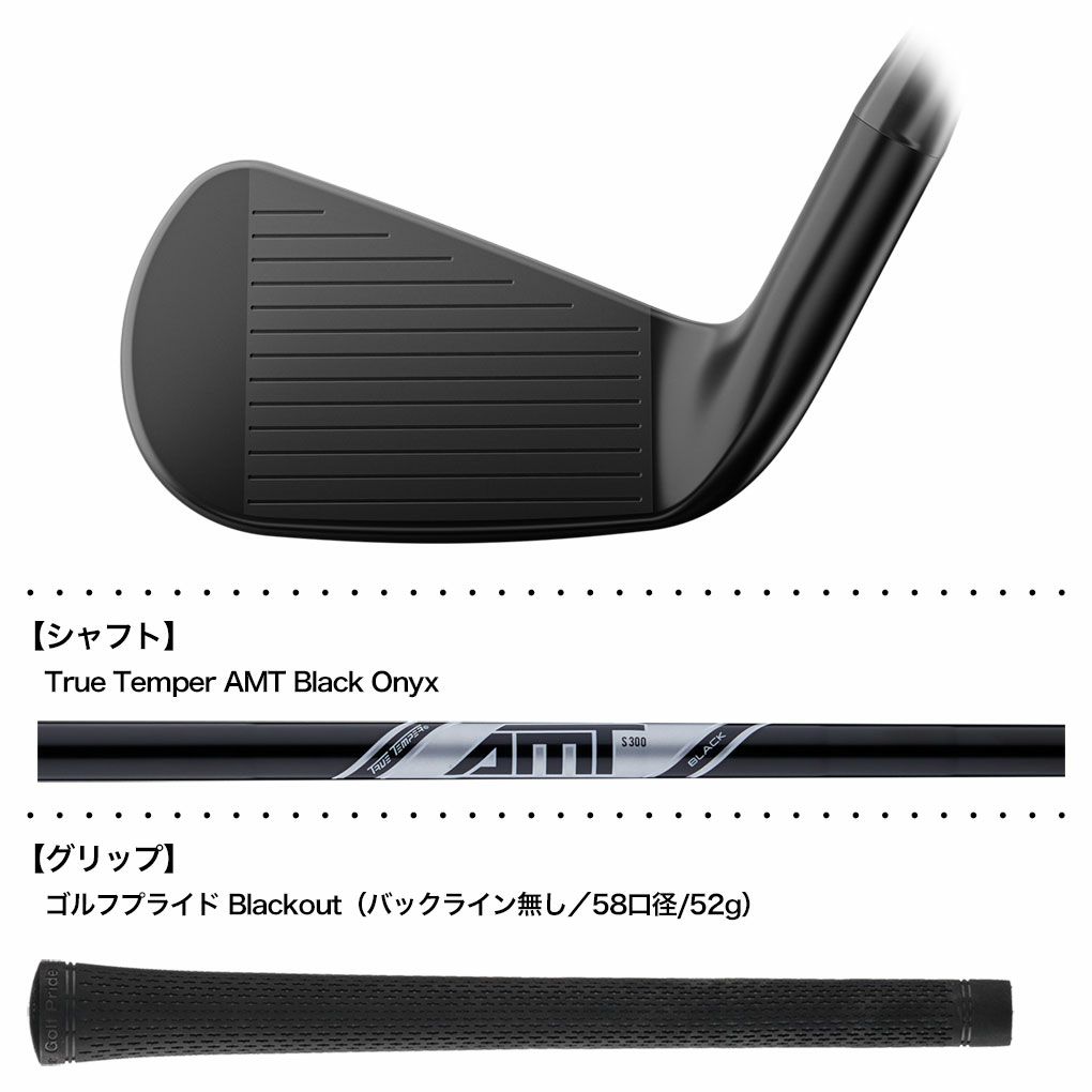 タイトリストT200Blackアイアン7本セットメンズ右用USA直輸入品Titleist2025年モデル