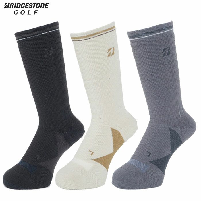 BSブリヂストンゴルフ3DソックスベーシックforウィンターSOWG31メンズゴルフ靴下BRIDGESTONEGOLF日本正規品