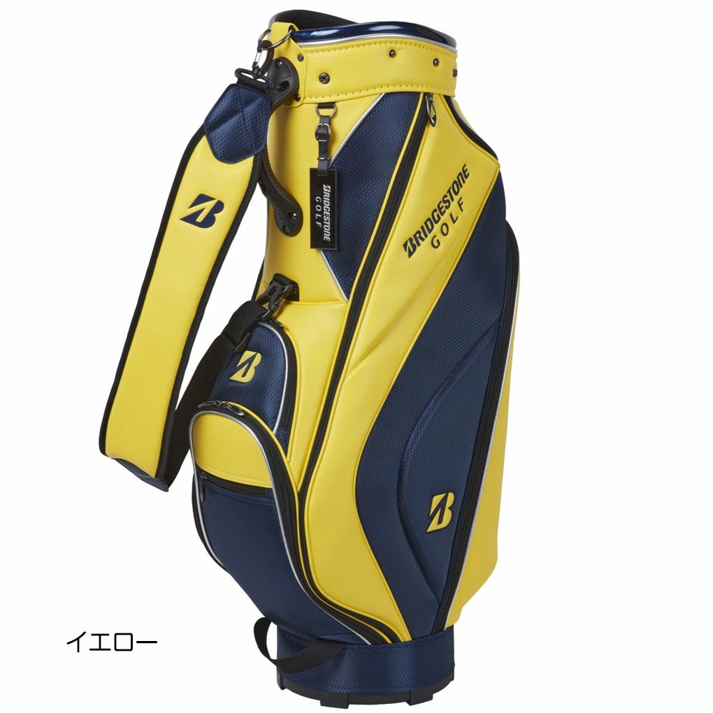 BSブリヂストンゴルフ軽量ベーシックモデルCBG422キャディバッグ9型5分割BRIDGESTONEGOLF日本正規品