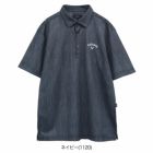 キャロウェイかざあなメッシュストライププリントシャツC25134118メンズゴルフウェア2025春夏モデルCallaway日本正規品