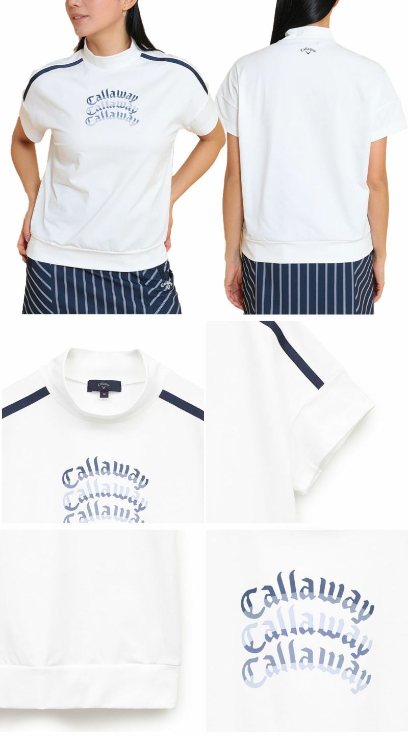 キャロウェイノースリーブセットモックネックシャツC25134217レディースゴルフウェア2025春夏モデルCallaway日本正規品