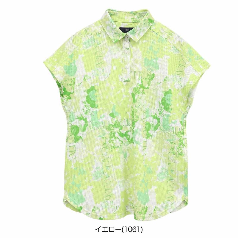 キャロウェイかざあなメッシュフレンチスリーブシャツC25134215レディースゴルフウェア2025春夏モデルCallaway日本正規品