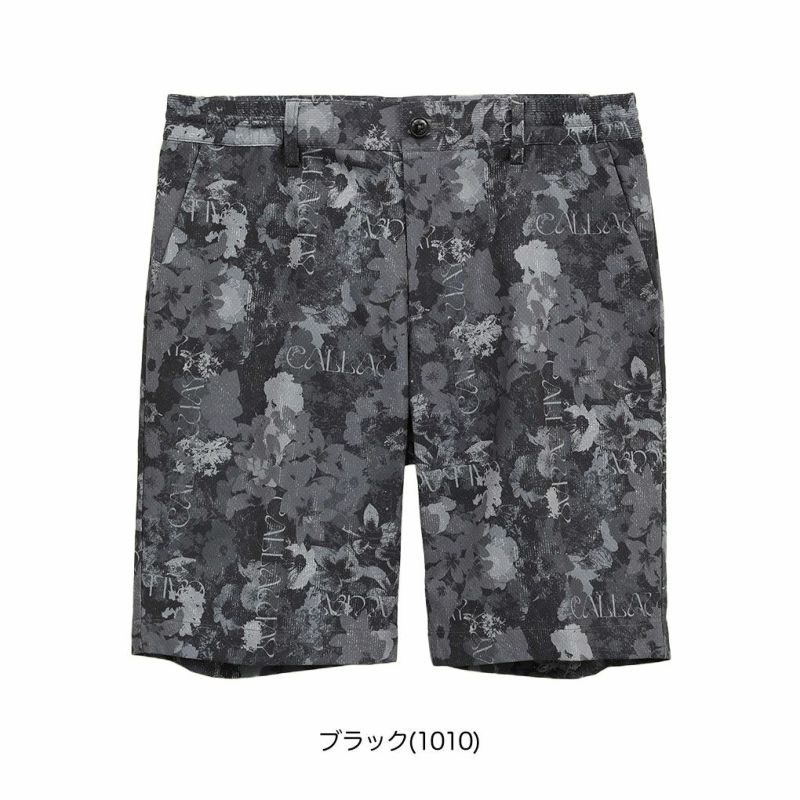 キャロウェイ８WAYストレッチフラワープリントショートパンツC25127107メンズゴルフウェアゴルフ2025春夏モデル日本正規品