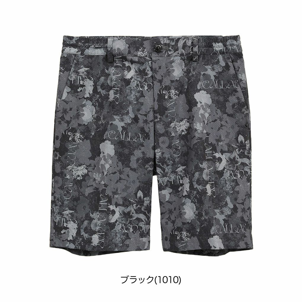 キャロウェイ８WAYストレッチフラワープリントショートパンツC25127107メンズゴルフウェアゴルフ2025春夏モデル日本正規品