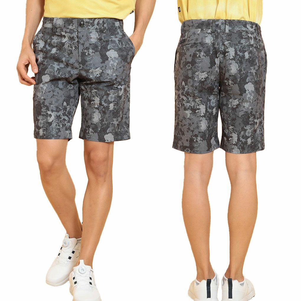 キャロウェイ８WAYストレッチフラワープリントショートパンツC25127107メンズゴルフウェアゴルフ2025春夏モデル日本正規品