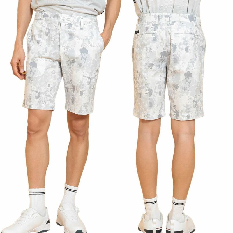 キャロウェイ８WAYストレッチフラワープリントショートパンツC25127107メンズゴルフウェアゴルフ2025春夏モデル日本正規品