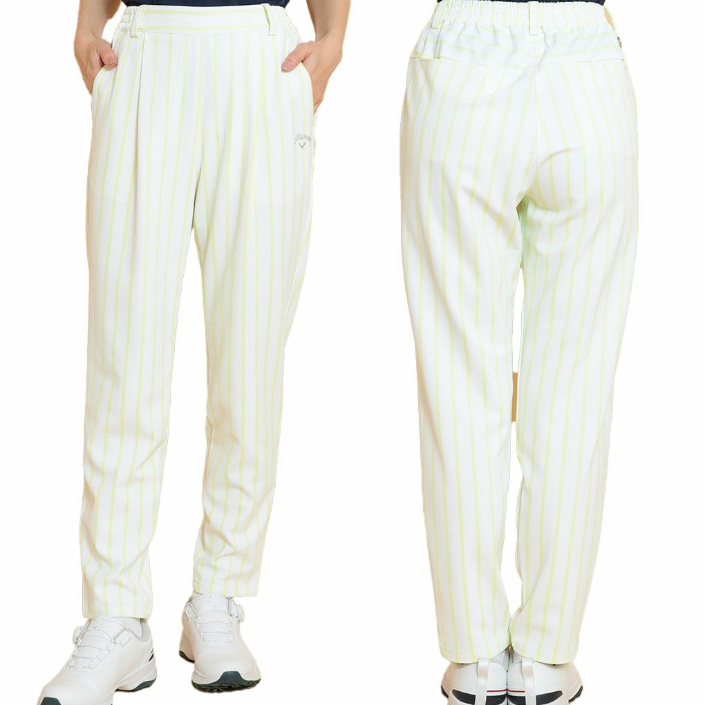 キャロウェイ8WAYストレッチストライプジョガーパンツC25126204レディースゴルフウェアゴルフ2025春夏モデル日本正規品