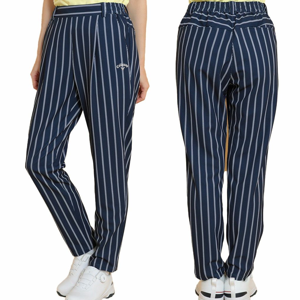 キャロウェイ8WAYストレッチストライプジョガーパンツC25126204レディースゴルフウェアゴルフ2025春夏モデル日本正規品