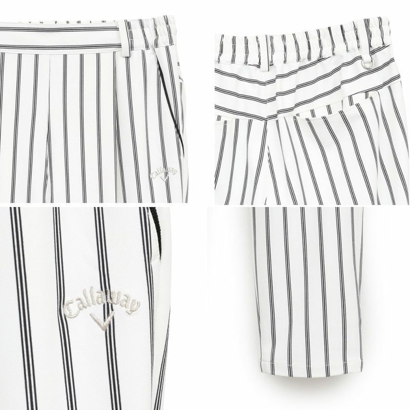 キャロウェイ8WAYストレッチストライプジョガーパンツC25126204レディースゴルフウェアゴルフ2025春夏モデル日本正規品