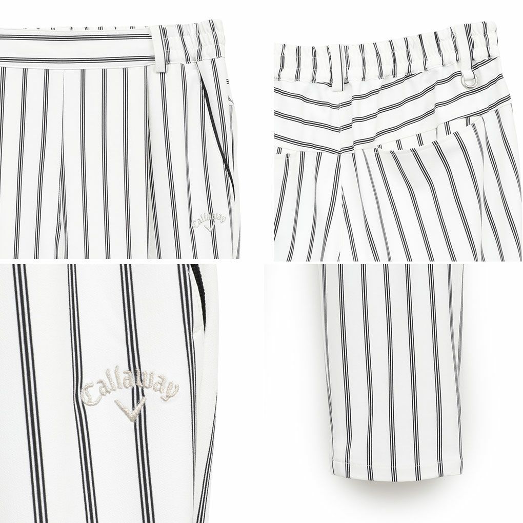 キャロウェイ8WAYストレッチストライプジョガーパンツC25126204レディースゴルフウェアゴルフ2025春夏モデル日本正規品