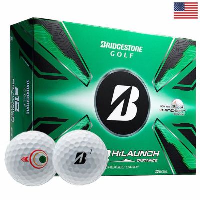 BS ブリヂストンゴルフ 2025 e12 HiLaunch ゴルフボール 1ダース（12球入）BRIDGESTONE GOLF USA直輸入品 並行輸入