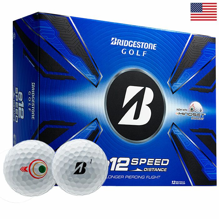 BSブリヂストンゴルフ2025e12Speedゴルフボール1ダース（12球入）BRIDGESTONEGOLFUSA直輸入品