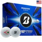 BSブリヂストンゴルフ2025e12Speedゴルフボール1ダース（12球入）BRIDGESTONEGOLFUSA直輸入品