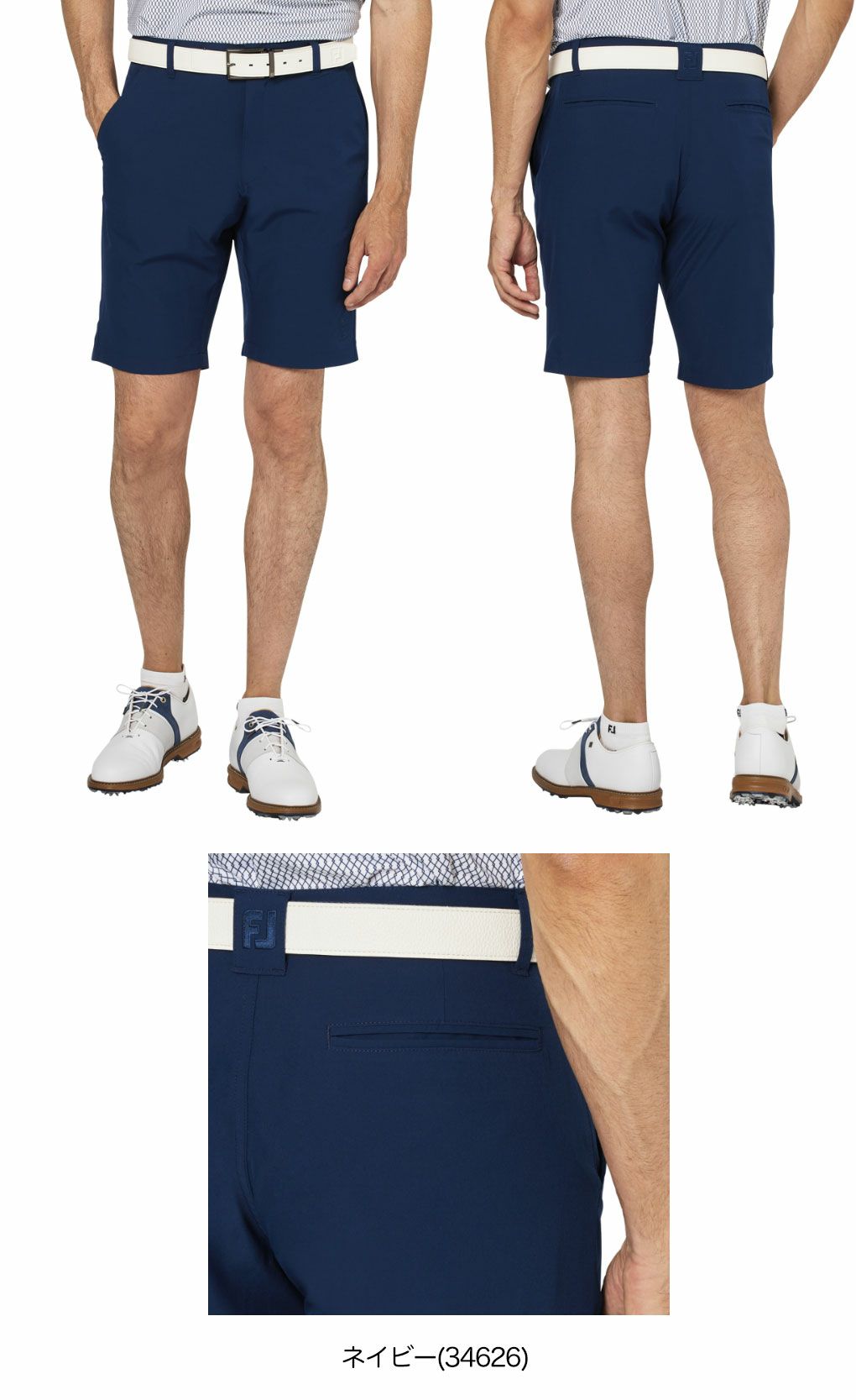 フットジョイライトウェイト無地ショーツFJ-S25-P12メンズゴルフウェアFOOTJOY2025春夏モデル日本正規品