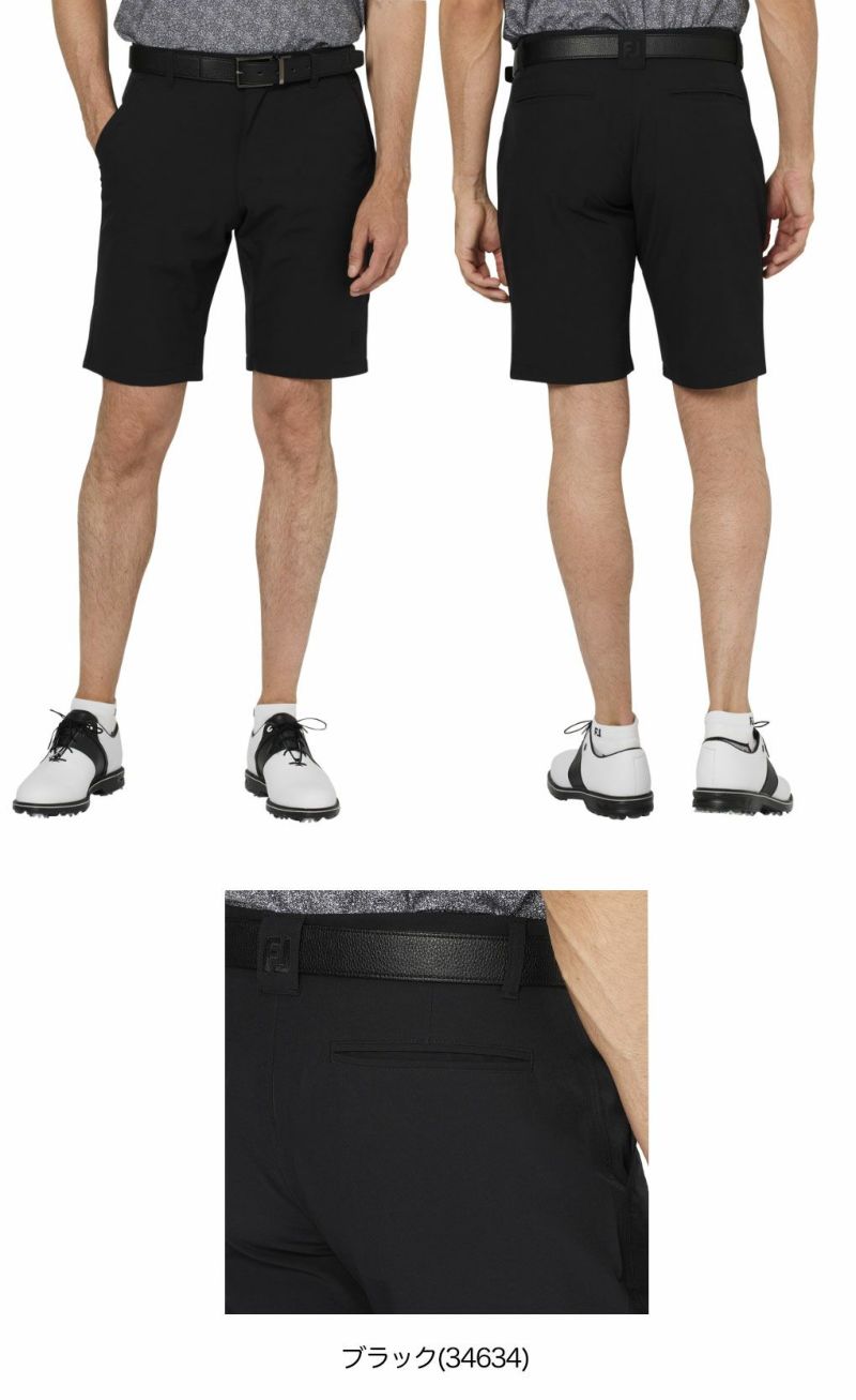フットジョイライトウェイト無地ショーツFJ-S25-P12メンズゴルフウェアFOOTJOY2025春夏モデル日本正規品