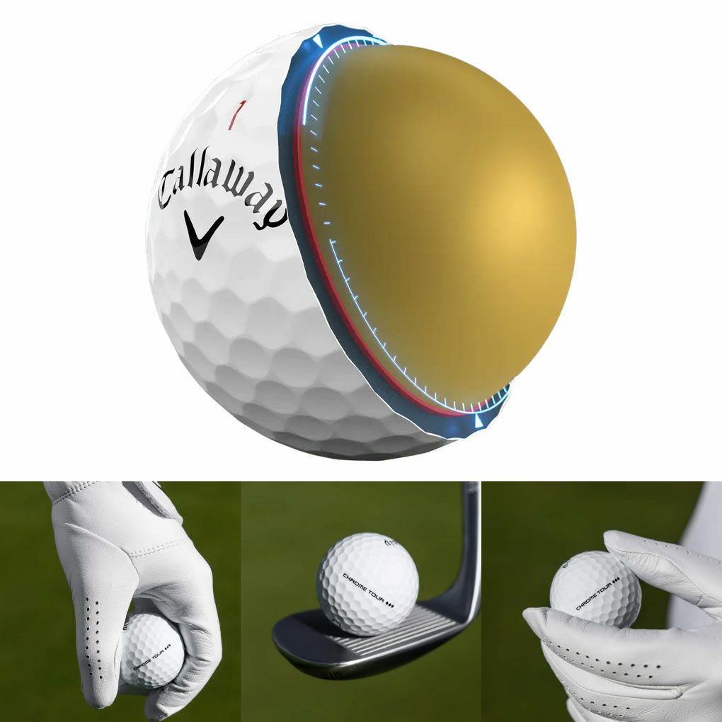 キャロウェイ2025CHROMETOURTripleDiamondゴルフボール12球入4ピース2025年モデルゴルフゴルフボール