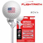 フライトパスFlightPathGolfTeesティー2.75インチホワイトゴルフラウンド用品USA直輸入品