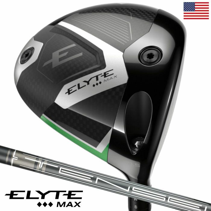 キャロウェイElyteTripleDiamondMaxドライバーメンズ右用TENSEI1KBLACKGRAPHITE2025年USA直輸入品