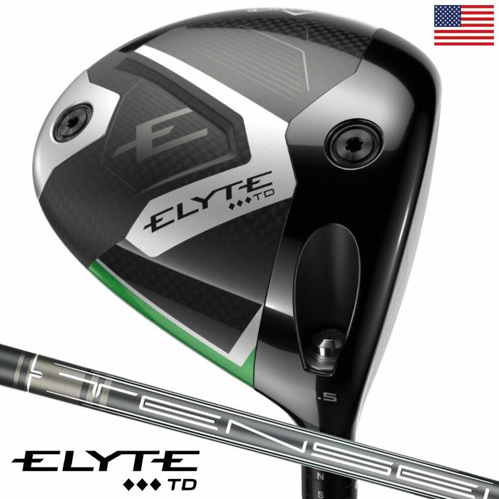 キャロウェイElyteTripleDiamondTourDrawドライバーメンズ右用TENSEI1KBLACKGRAPHITE2025年USA直輸入品