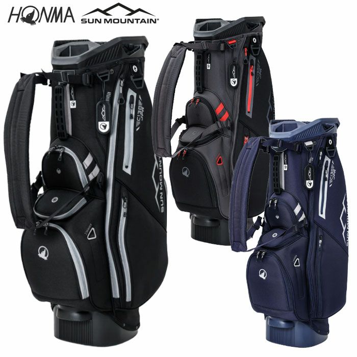 本間ゴルフキャディバッグ11.5型HONMASUNMOUNTAIN14WAYカートバッグCB72502HONMAGOLF2025年モデル日本正規品