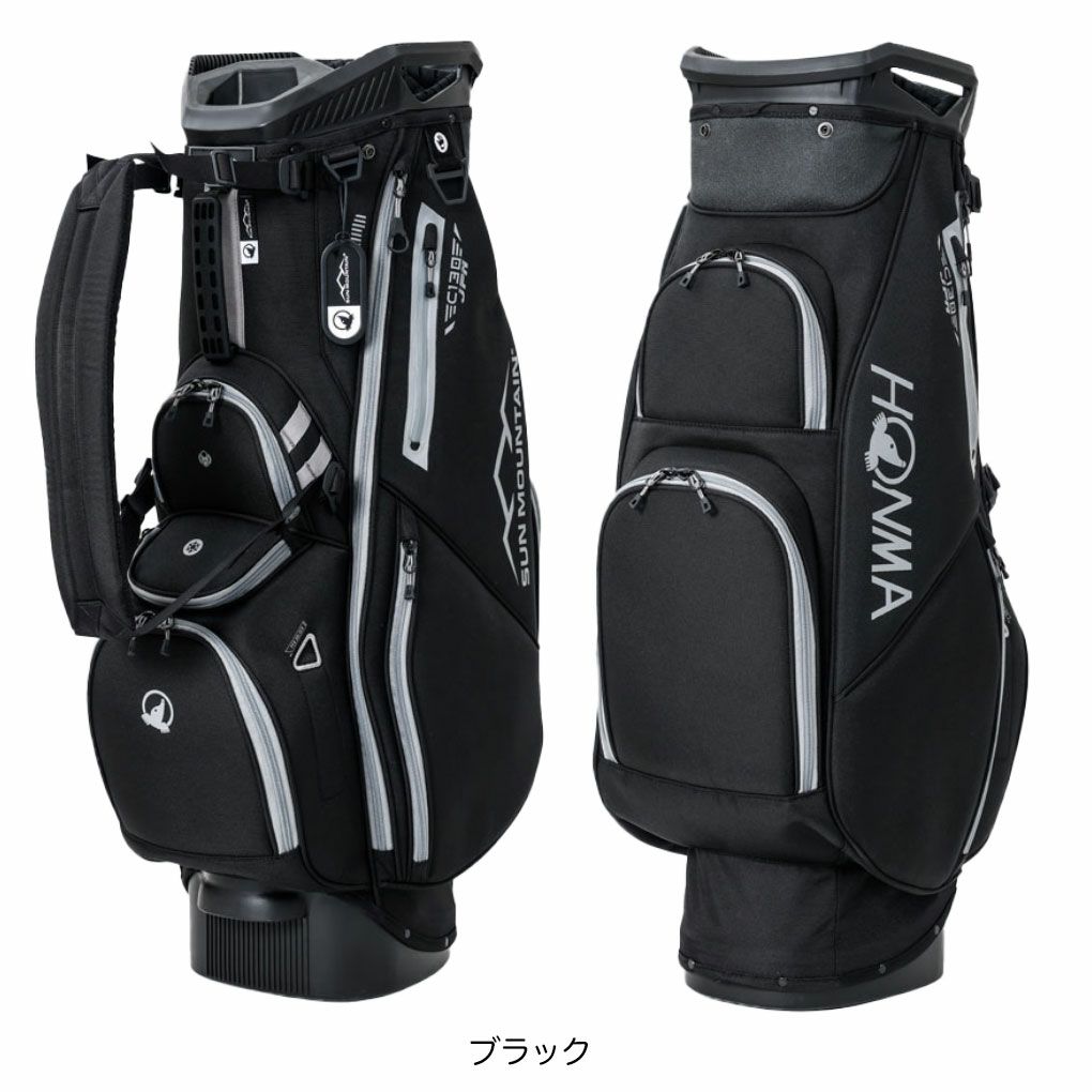 本間ゴルフキャディバッグ11.5型HONMASUNMOUNTAIN14WAYカートバッグCB72502HONMAGOLF2025年モデル日本正規品