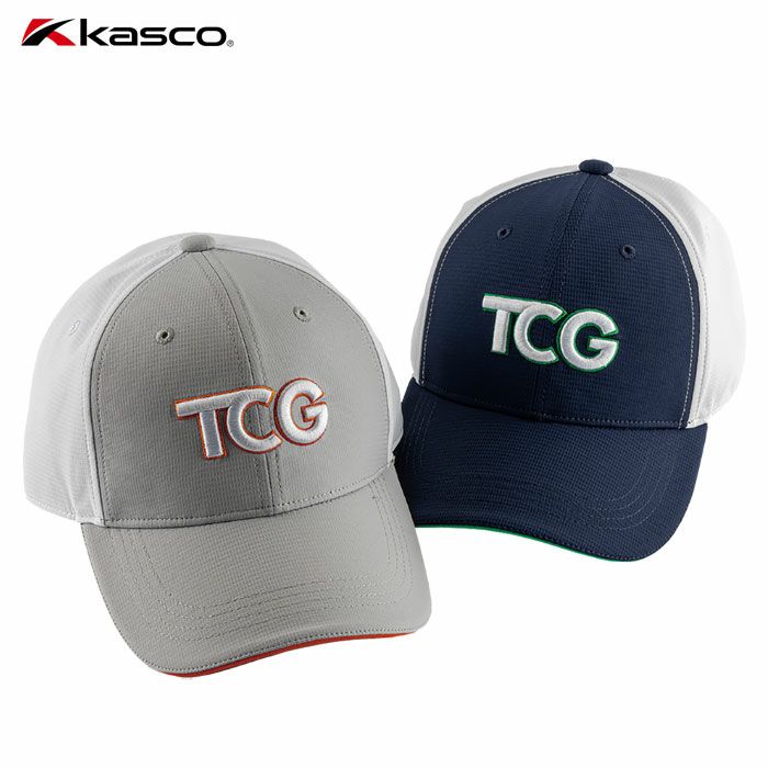 キャスコ打ち水キャップTCMC-048メンズ帽子ゴルフKASCO2025春夏モデル日本正規品
