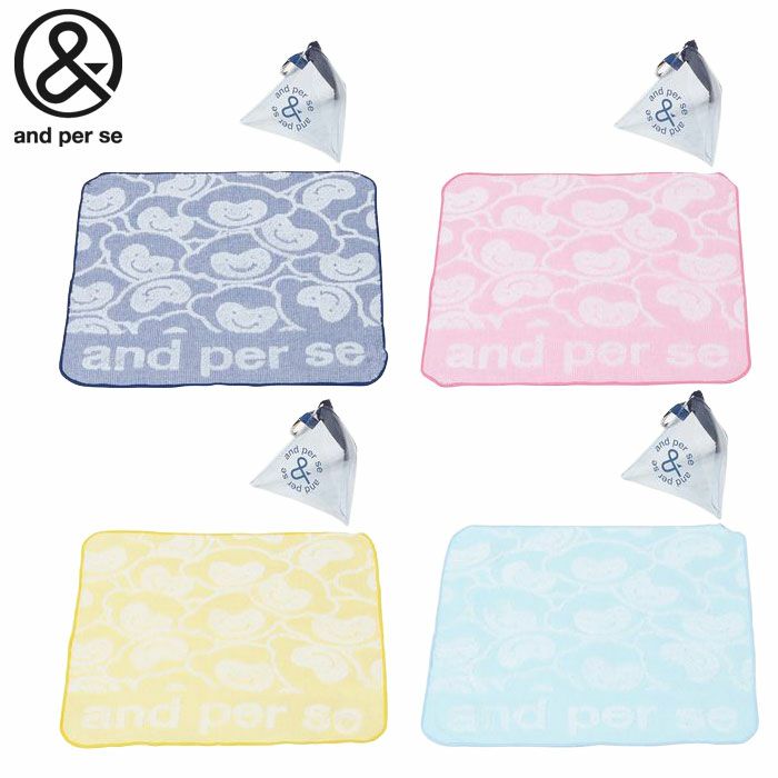 アンパスィミニタオル＆ポーチAUA0012ゴルフandperse2025年モデル日本正規品