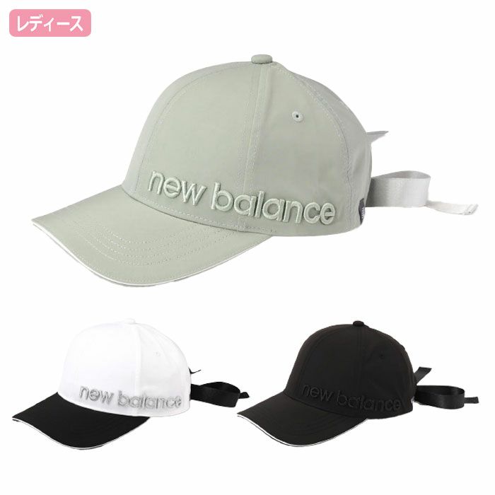 ニューバランスリボン6パネルキャップ0125187501レディースゴルフキャップ帽子newbalance2025春夏モデル日本正規品