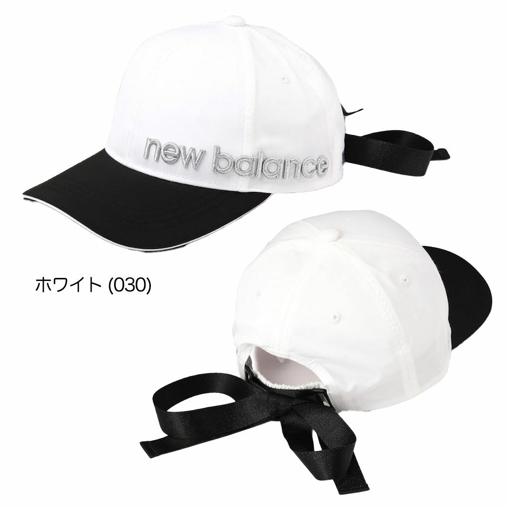 ニューバランスリボン6パネルキャップ0125187501レディースゴルフキャップ帽子newbalance2025春夏モデル日本正規品
