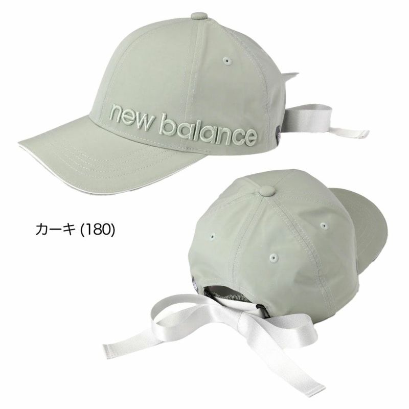 ニューバランスリボン6パネルキャップ0125187501レディースゴルフキャップ帽子newbalance2025春夏モデル日本正規品