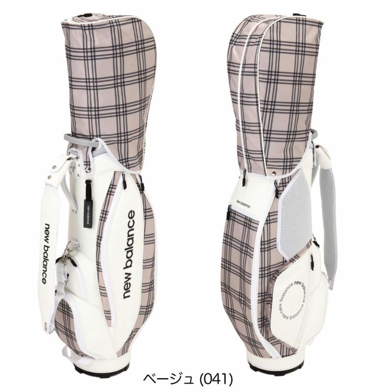 ニューバランスゴルフキャディバッグ0125180501レディース8.5インチ46インチ対応newbalance2025年モデル日本正規品