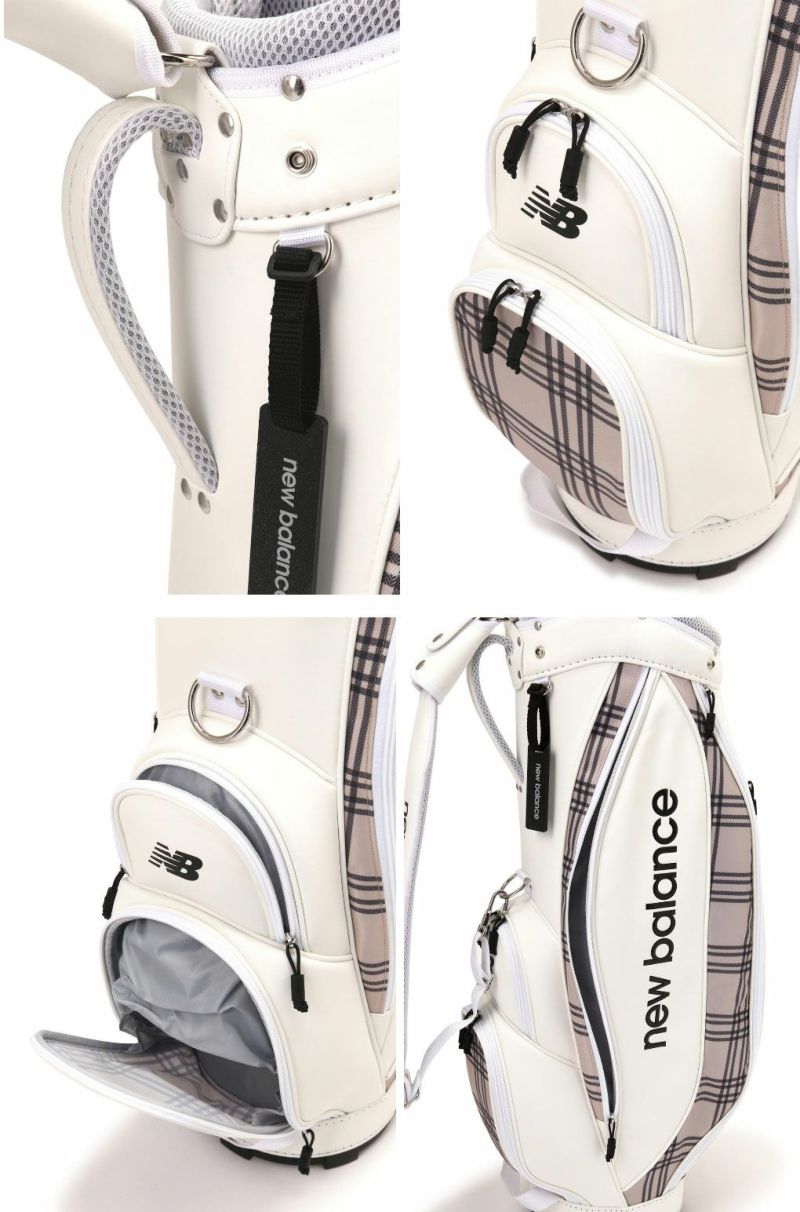 ニューバランスゴルフキャディバッグ0125180501レディース8.5インチ46インチ対応newbalance2025年モデル日本正規品
