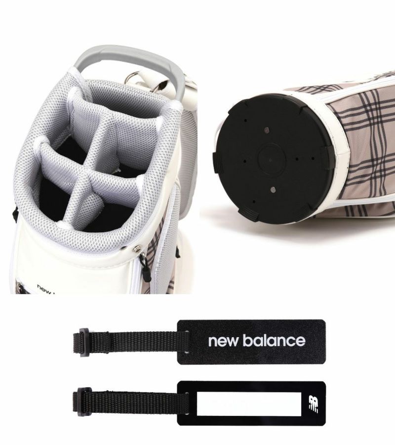 ニューバランスゴルフキャディバッグ0125180501レディース8.5インチ46インチ対応newbalance2025年モデル日本正規品