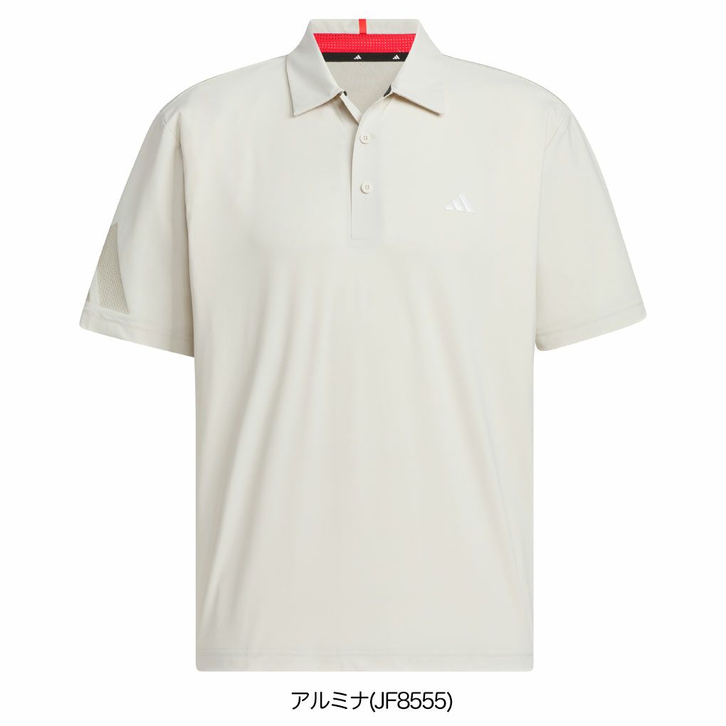 アディダスアディゼロバックプリント半袖シャツKTN21メンズゴルフウェアゴルフ2025春夏モデルadidas日本正規品