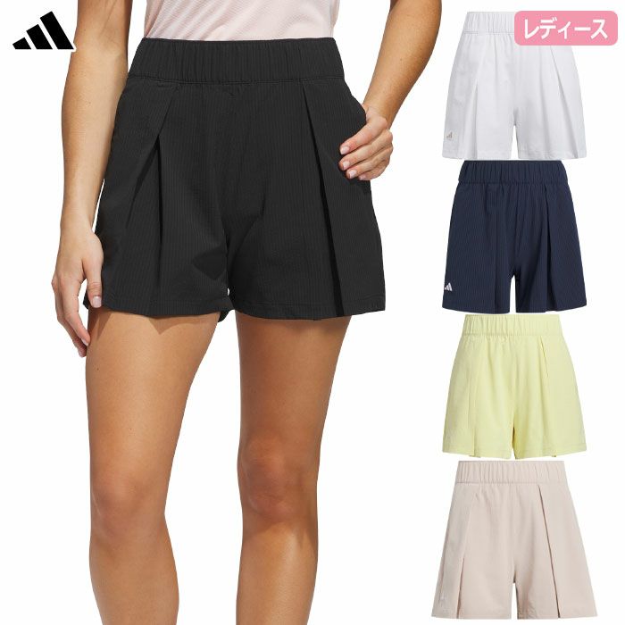 アディダスビヨンドザコース撥水プリーツショートパンツKWH88レディースadidas2025春夏モデル日本正規品
