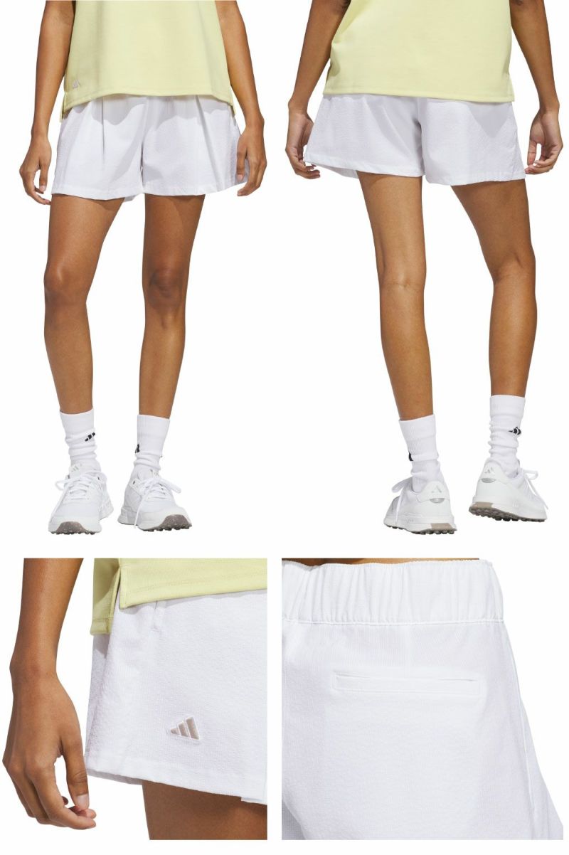 アディダスビヨンドザコース撥水プリーツショートパンツKWH88レディースadidas2025春夏モデル日本正規品
