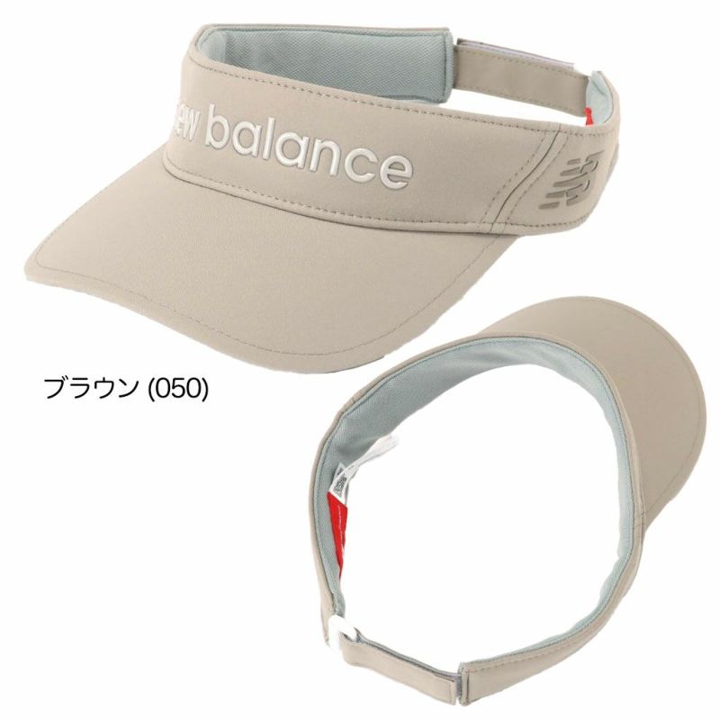 new balance golf】ロゴ バイザー (MENS WORLD)（サンバイザー
