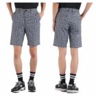 ニューバランスピクセルレオパード柄ハーフパンツ012-5132004メンズゴルフウェアnewbalance2025春夏モデル