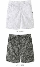 ニューバランスピクセルレオパード柄ハーフパンツ012-5132004メンズゴルフウェアnewbalance2025春夏モデル