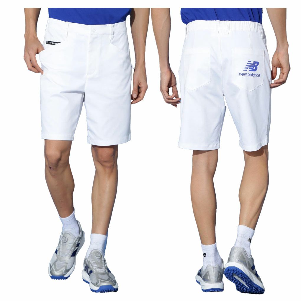 ニューバランスツイルストレッチリラックスショートパンツ012-5138002メンズゴルフウェアnewbalance2025春夏モデル