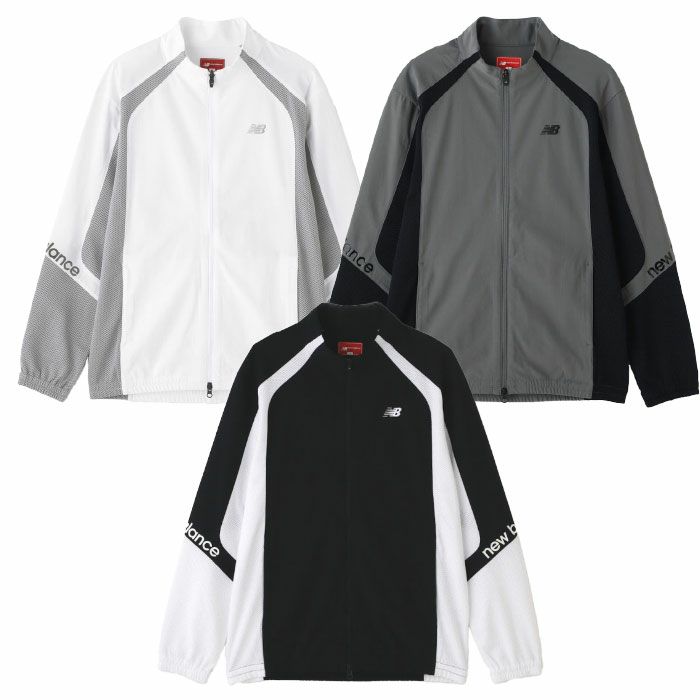 ニューバランスストレッチスウェットフルジップブルゾン012-5162002メンズゴルフウェアnewbalance2025春夏モデル日本正規品