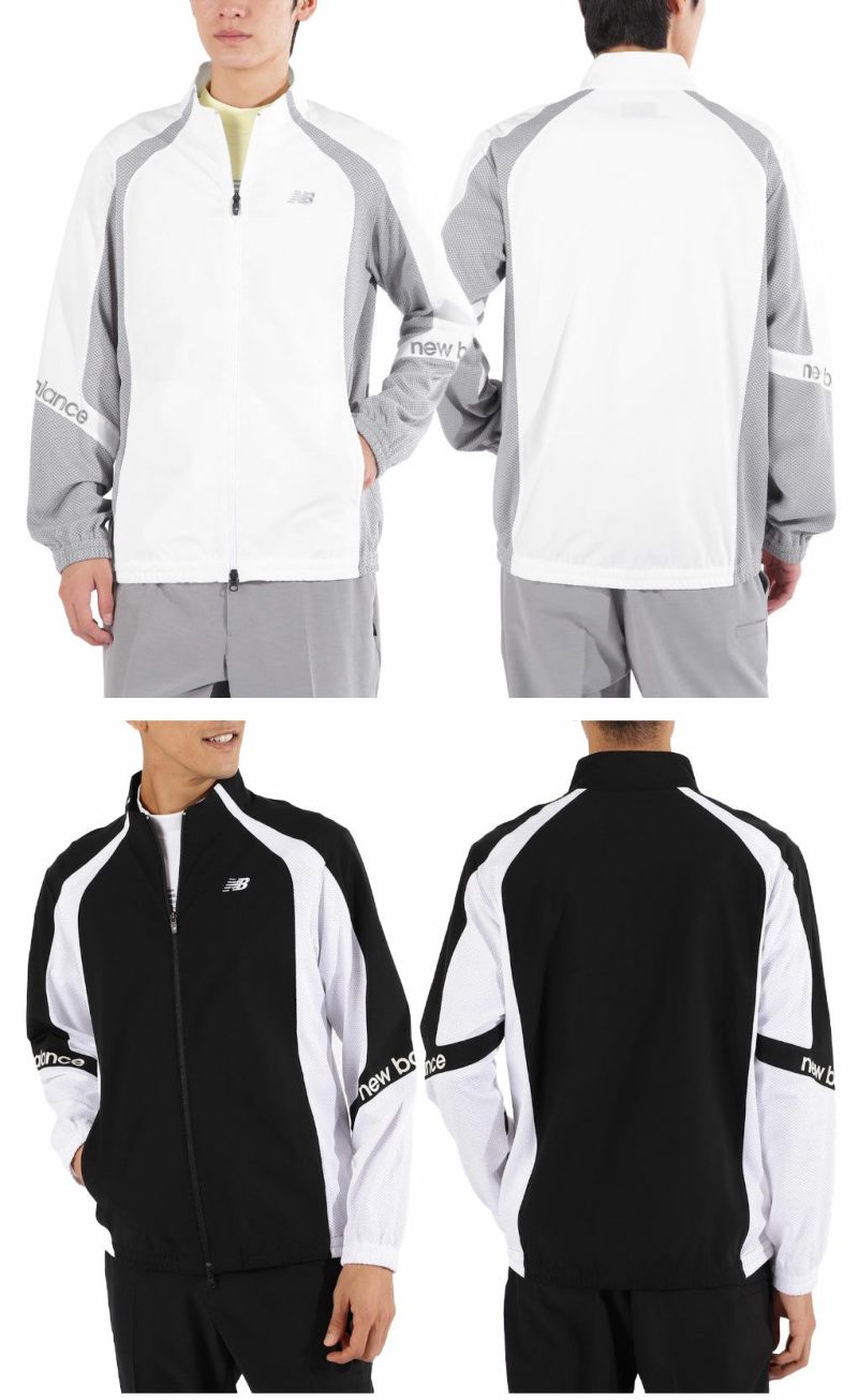ニューバランスストレッチスウェットフルジップブルゾン012-5162002メンズゴルフウェアnewbalance2025春夏モデル日本正規品
