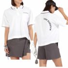 ニューバランスハーフスリーブビッグポロシャツ012-5160501レディースゴルフウェアnewbalance2025春夏モデル日本正規品