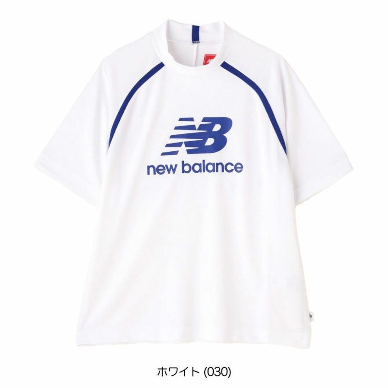 ニューバランハーフスリーブモックネックプルオーバー012-5166511レディースゴルフウェアnewbalance2025春夏モデル日本正規品